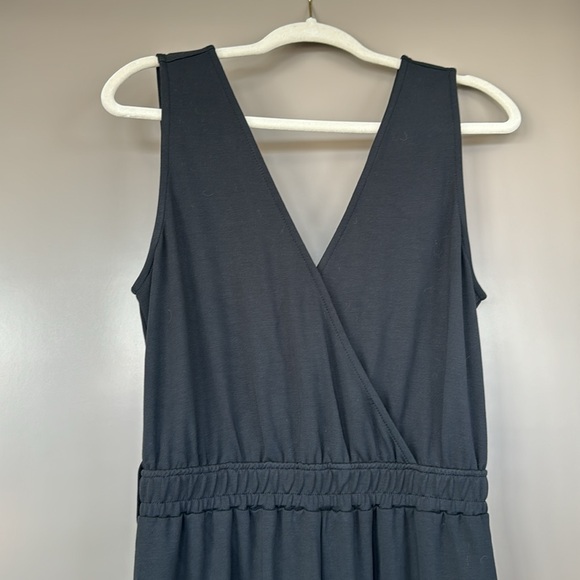 The Drop Women’s Black Sleeveless Jumpsuit Caralynmirand with Belt Loops NWT - Picture 9 of 16